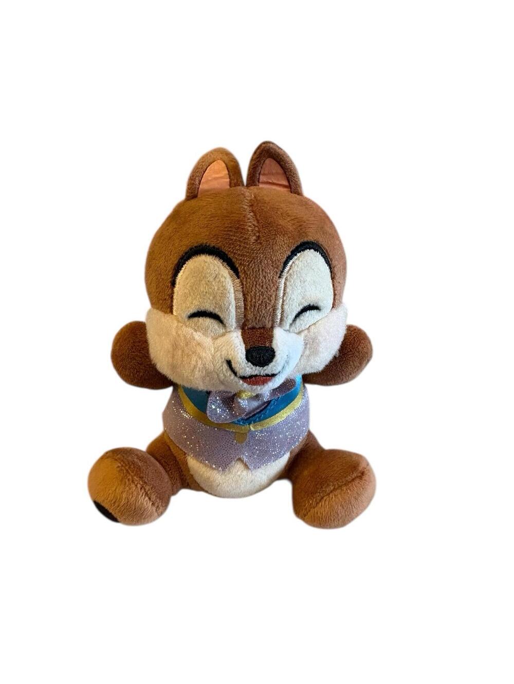 Disney World Parks 50th Anniversary Chip Wishables Plush Closed Eyes Variant